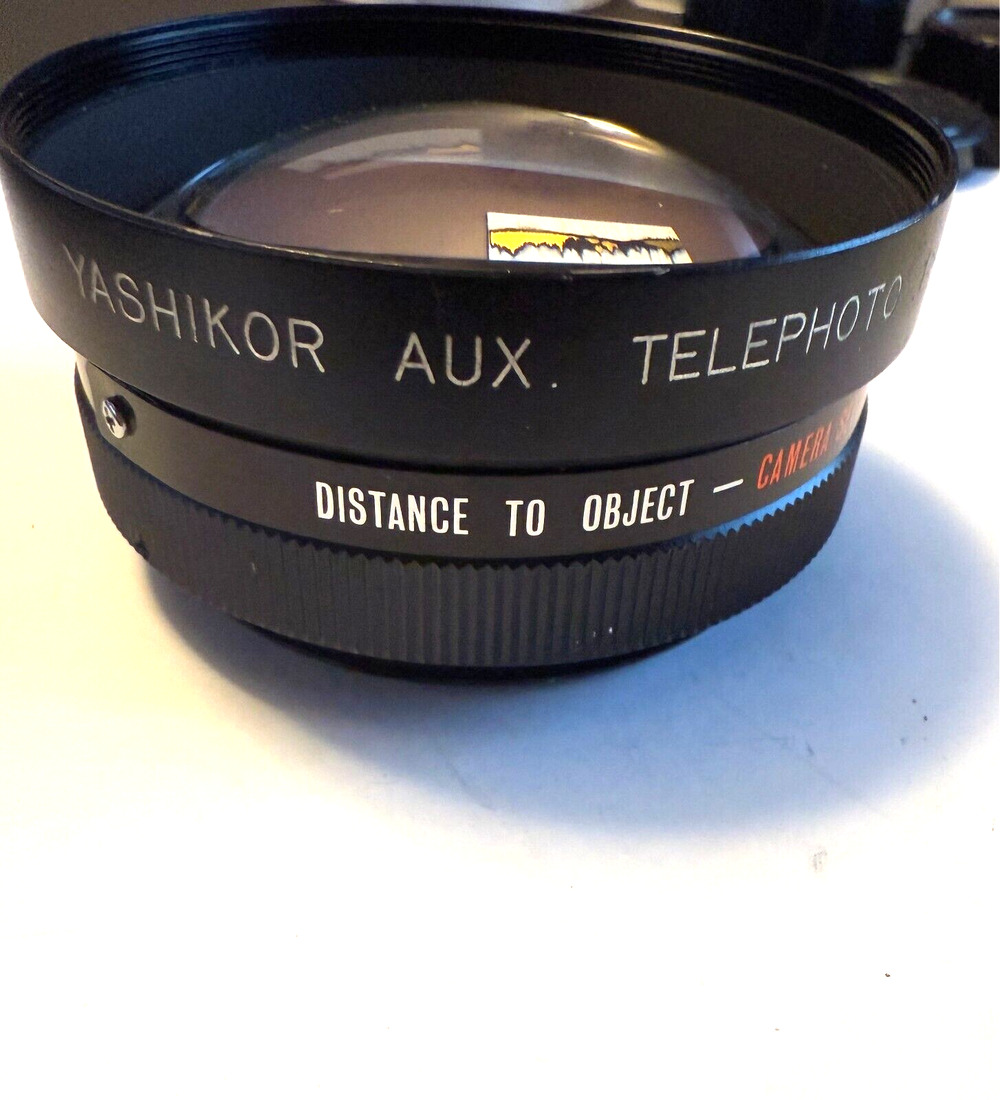 Yashica Yashikor AUX Telephoto 1:4 Y707 Preowned Lens Great Condition